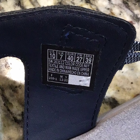 Skechers Reggae Slim Takes Two navy sandals - Picture 4 of 6